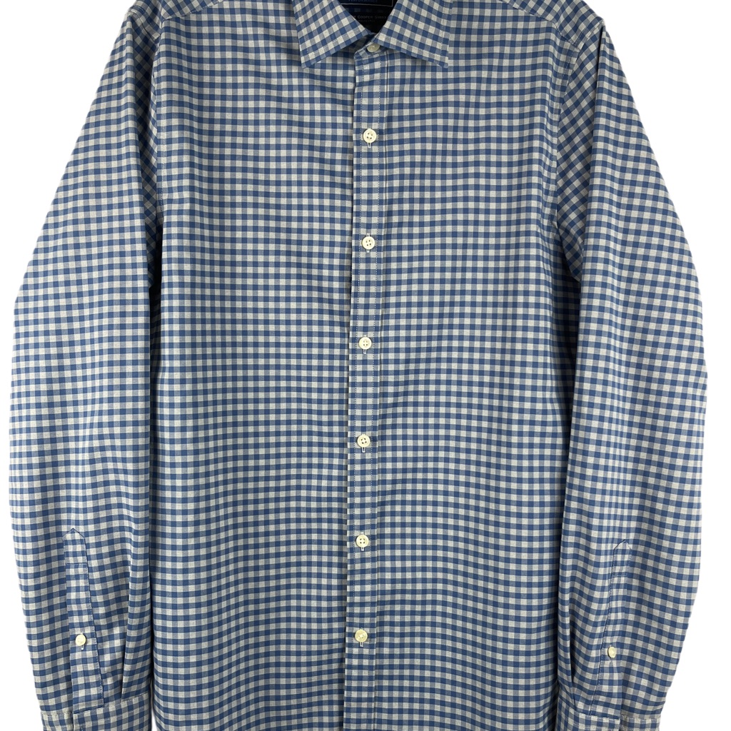 Vineyard Vines Mens Slim Fit Cooper Shirt In Blue  S